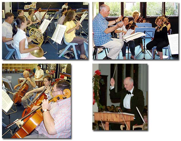 Orchestra photo montage